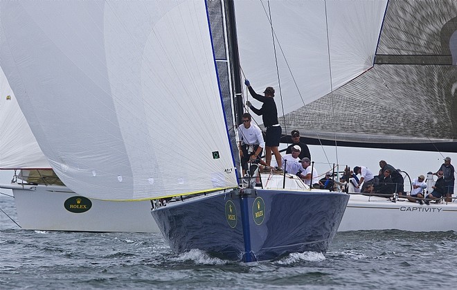 VELA VELOCE is first overall in IRC 2 with one day of racing remaining - New York Yacht Club Race Week ©  Rolex/Daniel Forster http://www.regattanews.com